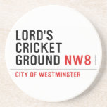 LORD'S CRICKET GROUND  Coasters (Sandstone)