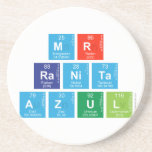 Mr
 RANITA 
 Azul  Coasters (Sandstone)