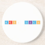 Mrs. Takah  Coasters (Sandstone)