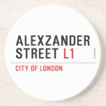 alexzander Street  Coasters (Sandstone)