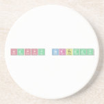 Happy Birthday  Coasters (Sandstone)