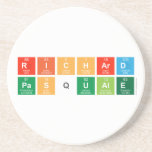 Richard
 Pasquale  Coasters (Sandstone)