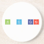 Al Cr Cane  Coasters (Sandstone)