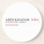 abdi khadar   Coasters (Sandstone)