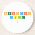 Periodic
 Table
   Coasters (Sandstone)