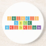 Periodic
 Table
 WriterILaNa  Coasters (Sandstone)