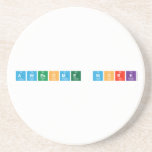 Awesome Work  Coasters (Sandstone)