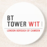 BT TOWER  Coasters (Sandstone)