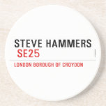 steve hammers   Coasters (Sandstone)