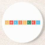 Chemistry  Coasters (Sandstone)