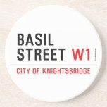 Basil Street  Coasters (Sandstone)