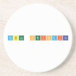 Tabla Periodica  Coasters (Sandstone)