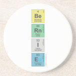 Be
 Rn
 I
 E  Coasters (Sandstone)