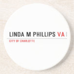 LINDA M PHILLIPS  Coasters (Sandstone)