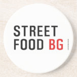 Street Food  Coasters (Sandstone)