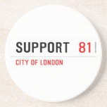 Support   Coasters (Sandstone)