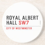 ROYAL ALBERT HALL  Coasters (Sandstone)