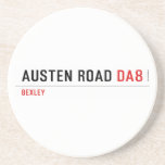 Austen Road  Coasters (Sandstone)
