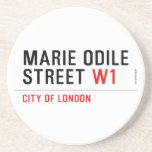 Marie Odile  Street  Coasters (Sandstone)