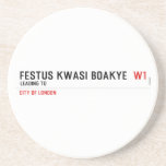 FESTUS KWASI BOAKYE   Coasters (Sandstone)