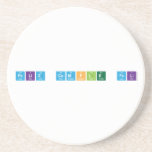 feliz cumple feli  Coasters (Sandstone)