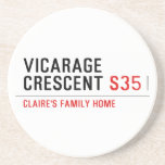 vicarage crescent  Coasters (Sandstone)