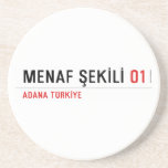 menaf Şekİlİ  Coasters (Sandstone)