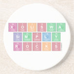 XoLiSwa
 sImPLy 
 rOcKs  Coasters (Sandstone)