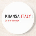 khansa  Coasters (Sandstone)