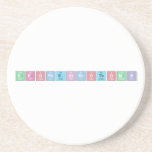 DropBeatsNotBomb  Coasters (Sandstone)