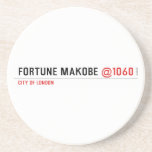 FORTUNE MAKOBE  Coasters (Sandstone)