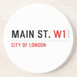 Main St.  Coasters (Sandstone)