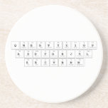 qwe|rtyuiop
 a|sdfghjkl
 zxcvbnm  Coasters (Sandstone)