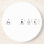 Be Kind  Coasters (Sandstone)