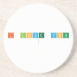 I love you
   Coasters (Sandstone)