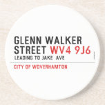 glenn walker street  Coasters (Sandstone)