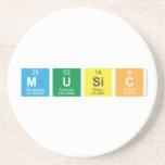 Music   Coasters (Sandstone)