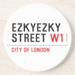 ezkyezky Street  Coasters (Sandstone)