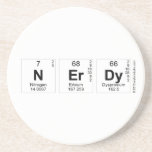 N|erdy  Coasters (Sandstone)