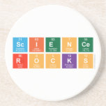 SCIENCE
 ROCKS  Coasters (Sandstone)