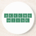 Alexander 
 Amistad  Coasters (Sandstone)