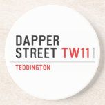 DAPPER Street  Coasters (Sandstone)