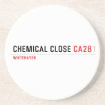 Chemical Close  Coasters (Sandstone)