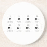 four 
 mabini  Coasters (Sandstone)
