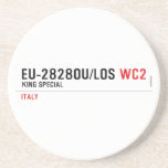 EU-2828OU/LOS  Coasters (Sandstone)