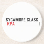 SYCAMORE CLASS   Coasters (Sandstone)