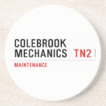Colebrook Mechanics   Coasters (Sandstone)