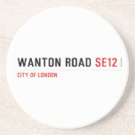 Wanton Road  Coasters (Sandstone)