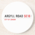 Argyll Road  Coasters (Sandstone)