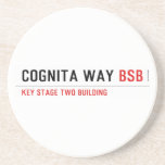 Cognita Way  Coasters (Sandstone)